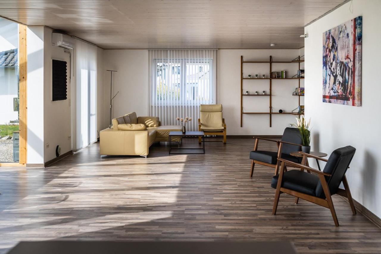 Ruhige Ferienwohnung Mit Panoramablick Ingoldingen Esterno foto
