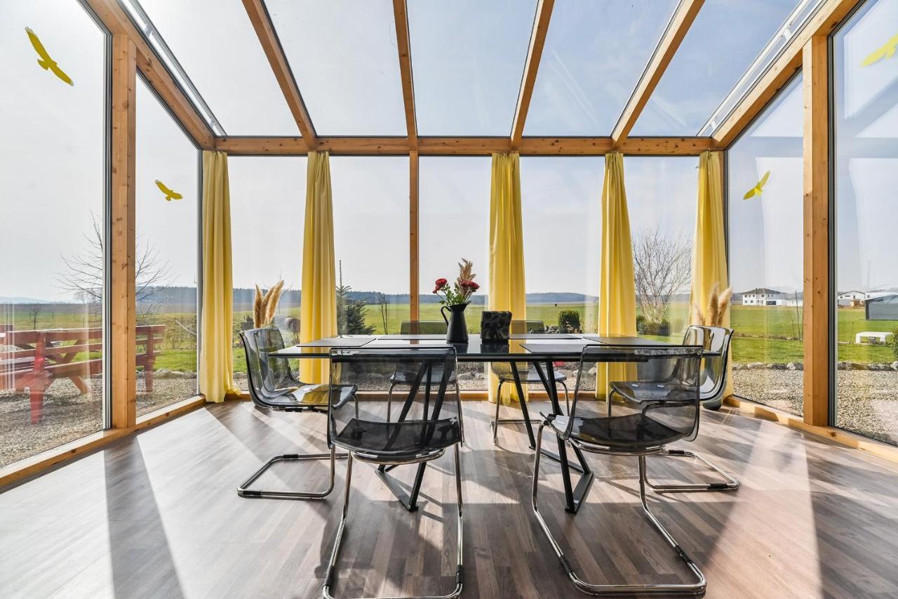 Ruhige Ferienwohnung Mit Panoramablick Ingoldingen Esterno foto