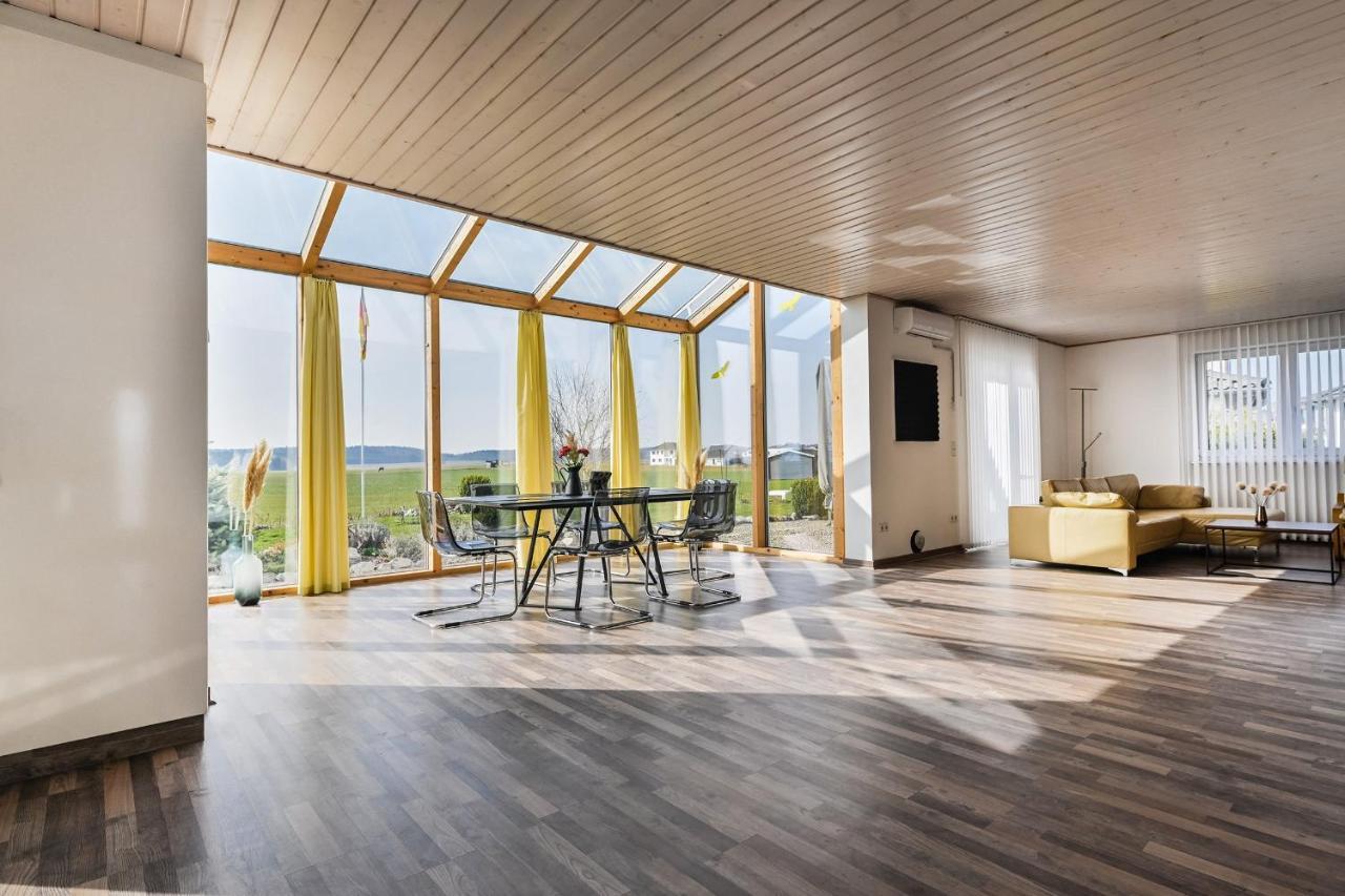Ruhige Ferienwohnung Mit Panoramablick Ingoldingen Esterno foto
