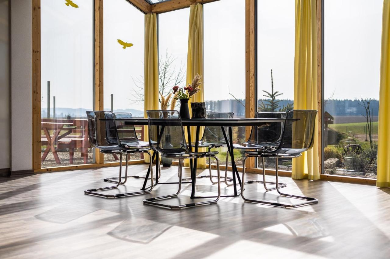Ruhige Ferienwohnung Mit Panoramablick Ingoldingen Esterno foto