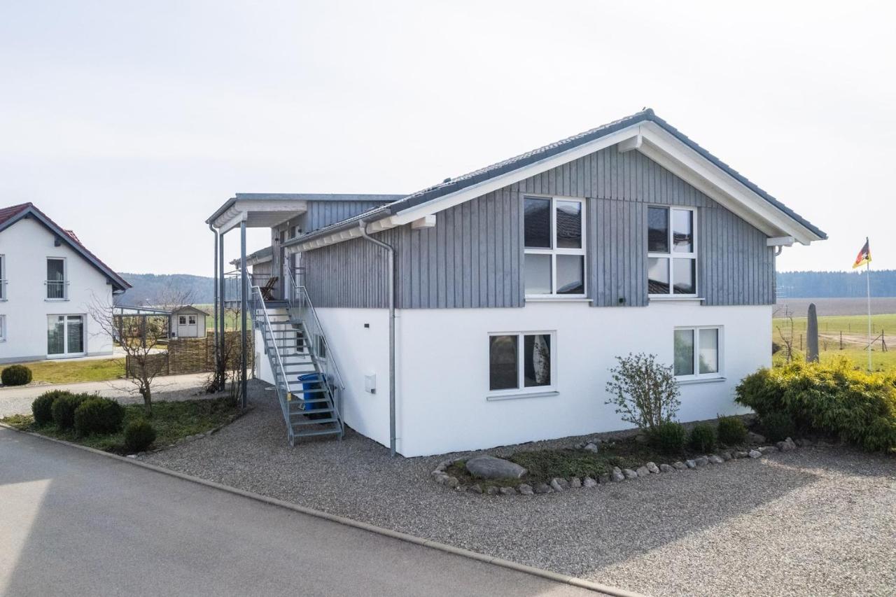 Ruhige Ferienwohnung Mit Panoramablick Ingoldingen Esterno foto