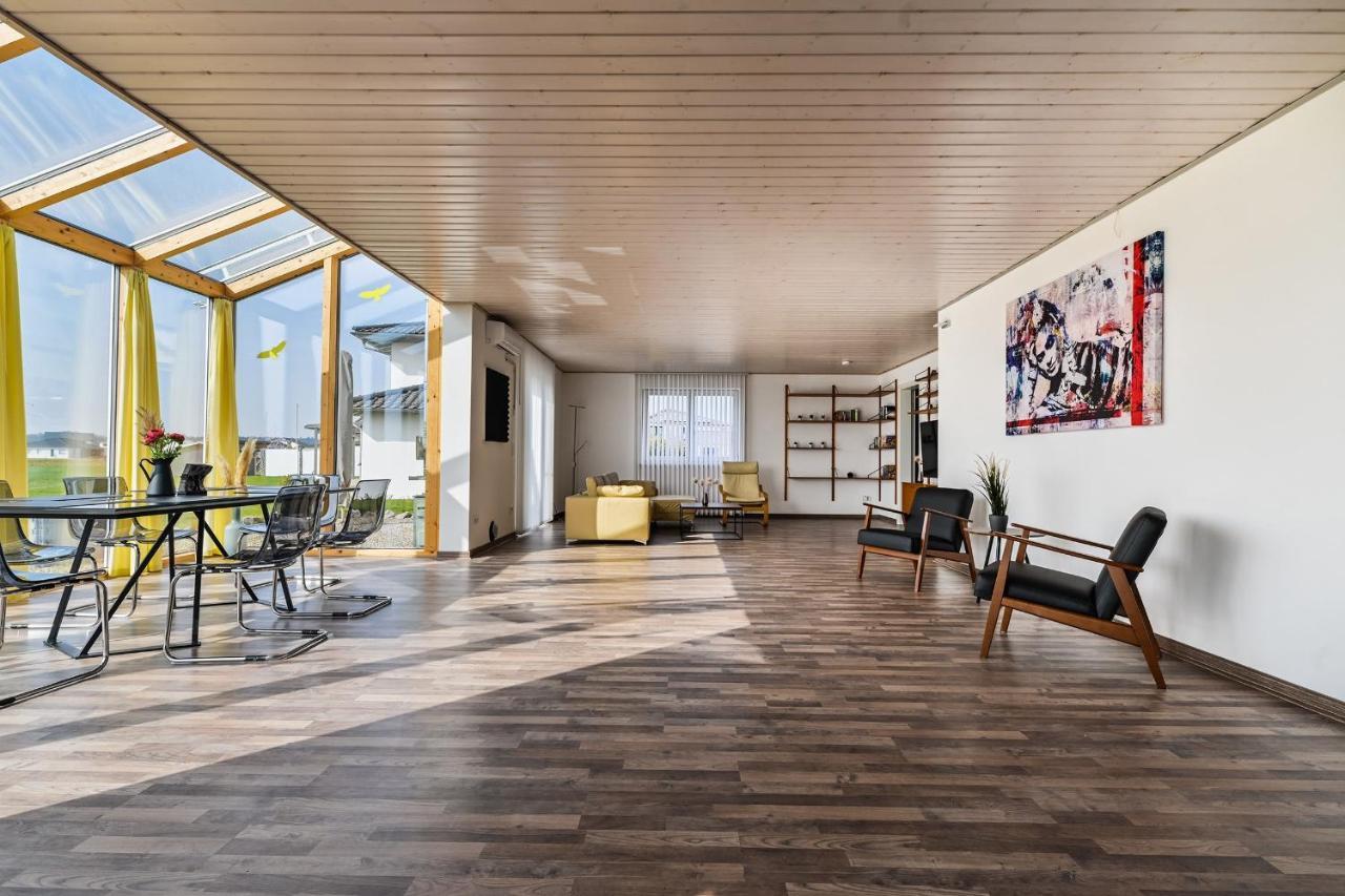 Ruhige Ferienwohnung Mit Panoramablick Ingoldingen Esterno foto