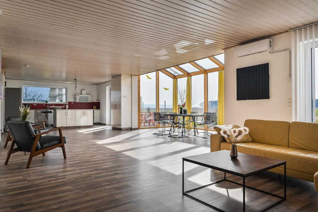 Ruhige Ferienwohnung Mit Panoramablick Ingoldingen Esterno foto